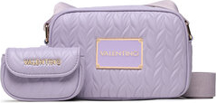 Fioletowa torebka Valentino średnia matowa