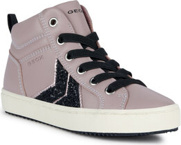 Fioletowe buty sportowe dziecięce Geox dla dziewczynek