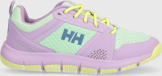 Fioletowe buty sportowe Helly Hansen sznurowane