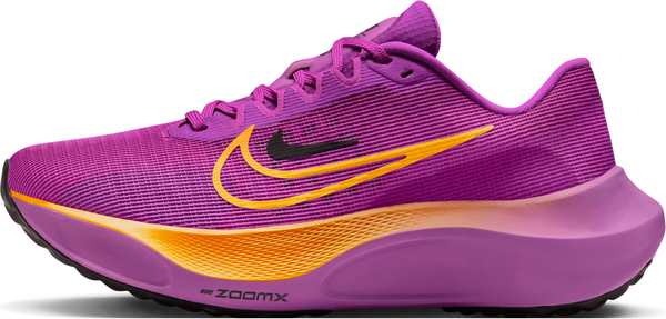 Fioletowe buty sportowe Nike zoom sznurowane