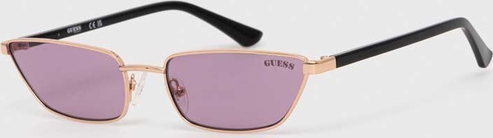 Fioletowe okulary damskie Guess