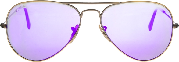 Fioletowe okulary damskie Ray-Ban