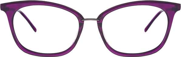 Fioletowe okulary damskie William Morris