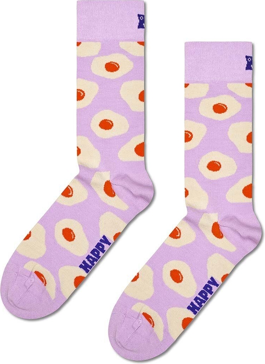 Fioletowe skarpetki Happy Socks