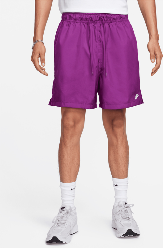 Fioletowe spodenki Nike z tkaniny