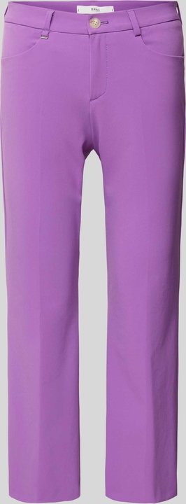 Fioletowe spodnie Brax w stylu casual