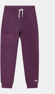 Fioletowe spodnie dziecięce DKNY
