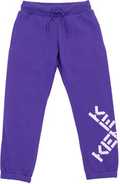 Fioletowe spodnie dziecięce Kenzo Kids dla chłopców