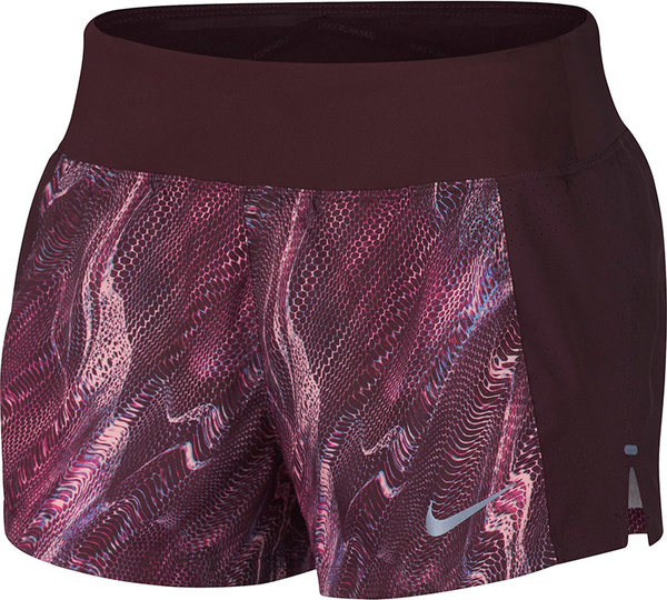 Fioletowe szorty Nike z tkaniny w sportowym stylu
