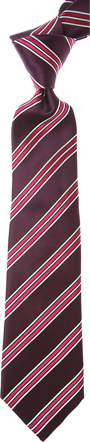 Fioletowy krawat Moschino