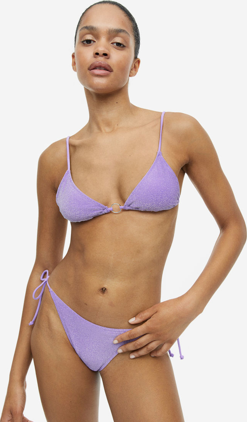 Fioletowy strój kąpielowy H & M w stylu casual