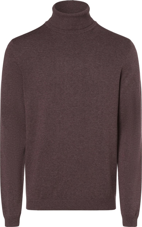 Fioletowy sweter Finshley & Harding w stylu casual