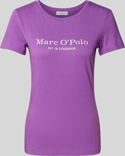 Fioletowy t-shirt Marc O'Polo