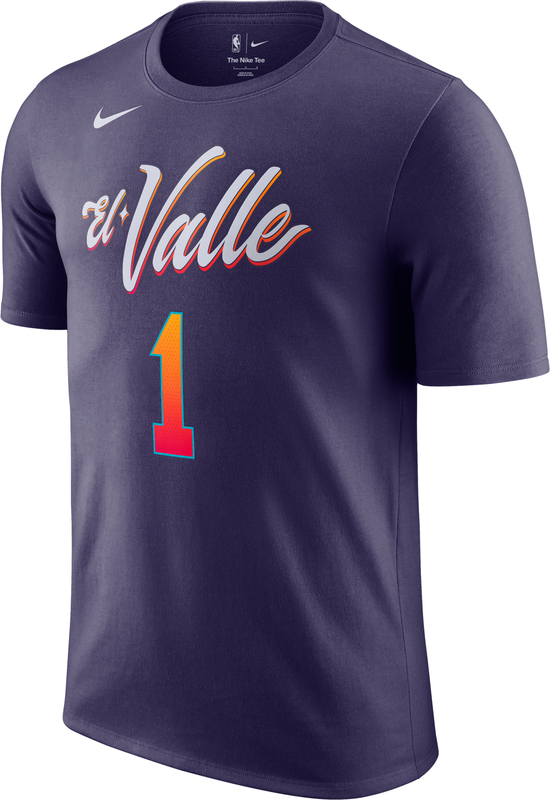 Fioletowy t-shirt Nike z krótkim rękawem w sportowym stylu
