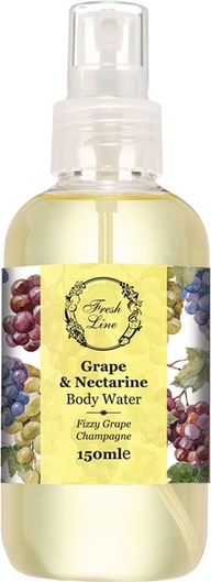 Fresh Line GRAPE &amp; NECTARINE - Woda do ciała o zapachu winogron i nektarynki z naturalnymi ekstraktami