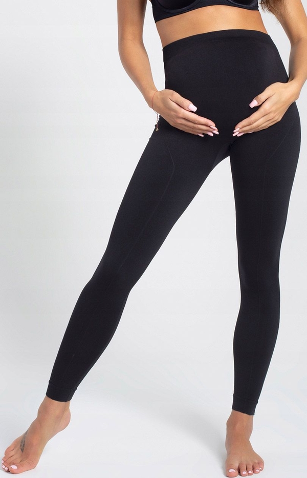 Gatta legginsy ciążowe Mamma Super Comfort 53657, Kolor czarny, Rozmiar S, Gatta