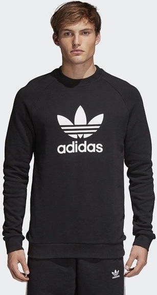 Granatowa bluza Adidas Originals w sportowym stylu