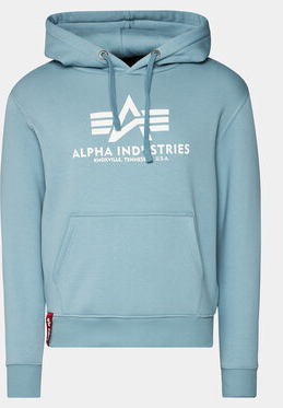 Granatowa bluza Alpha Industries w stylu casual