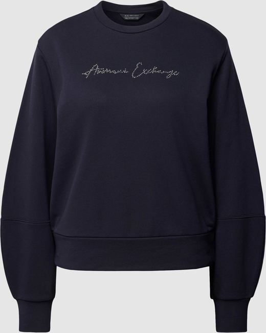 Granatowa bluza Armani Exchange