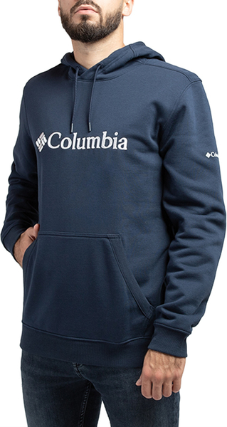 Granatowa bluza Columbia w młodzieżowym stylu z bawełny
