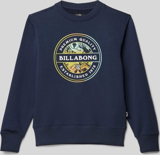Granatowa bluza dziecięca Billabong dla chłopców z bawełny