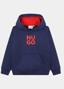 Granatowa bluza dziecięca Hugo Boss dla chłopców