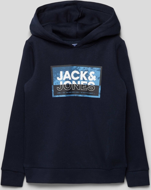 Granatowa bluza dziecięca Jack & Jones dla chłopców