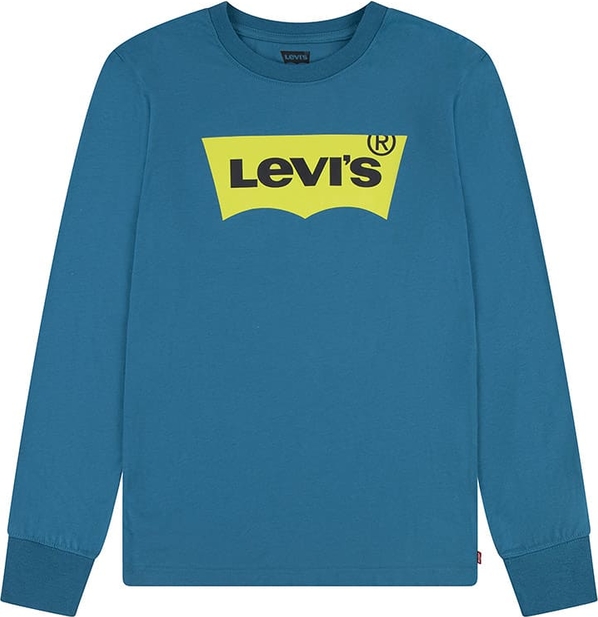 Granatowa bluza dziecięca Levis dla chłopców z bawełny