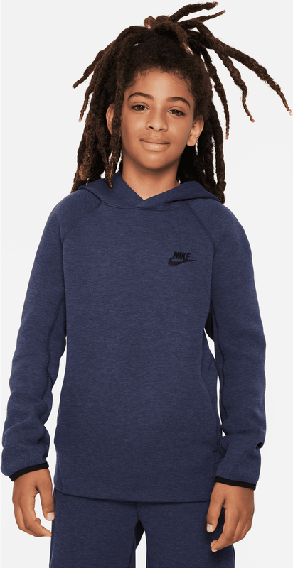 Granatowa bluza dziecięca Nike z bawełny