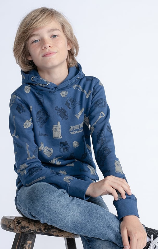 Granatowa bluza dziecięca Petrol dla chłopców