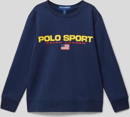 Granatowa bluza dziecięca Polo Sport