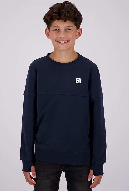 Granatowa bluza dziecięca Vingino z bawełny dla chłopców