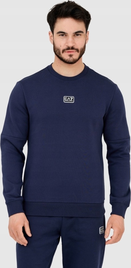 Granatowa bluza Emporio Armani w stylu casual