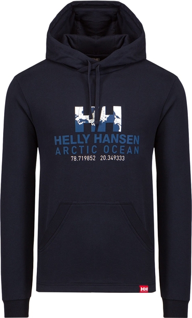 Granatowa bluza Helly Hansen w młodzieżowym stylu