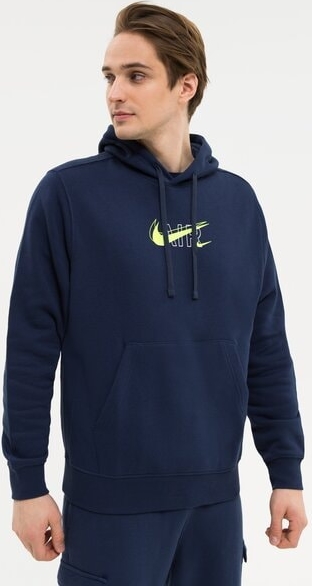 Granatowa bluza Nike w młodzieżowym stylu
