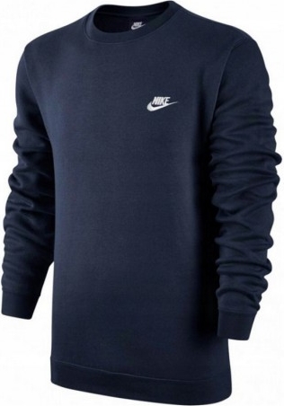 Granatowa bluza Nike z bawełny