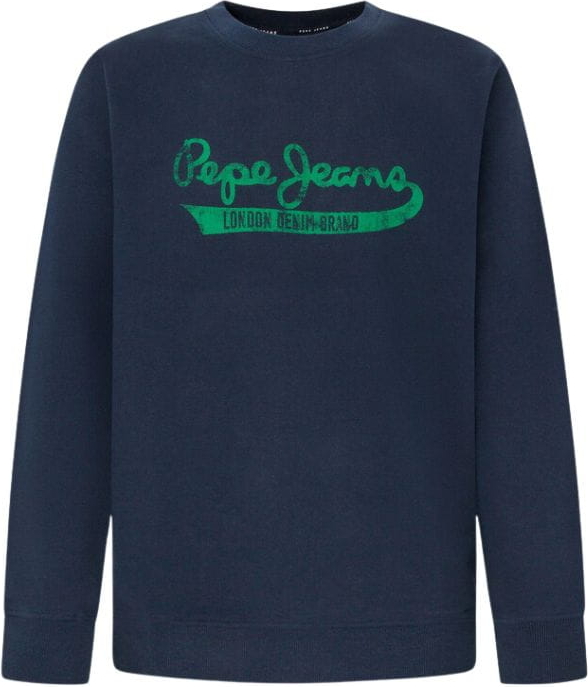 Granatowa bluza Pepe Jeans w młodzieżowym stylu