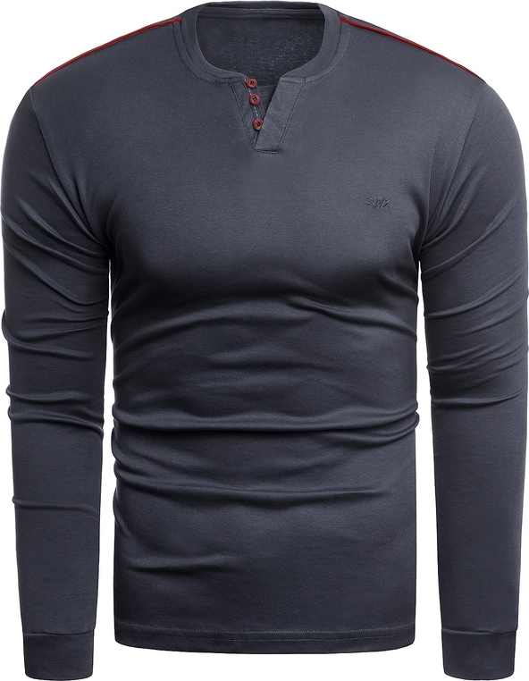 Granatowa bluza Risardi w stylu casual
