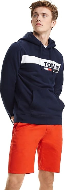 Granatowa bluza Tommy Jeans w młodzieżowym stylu