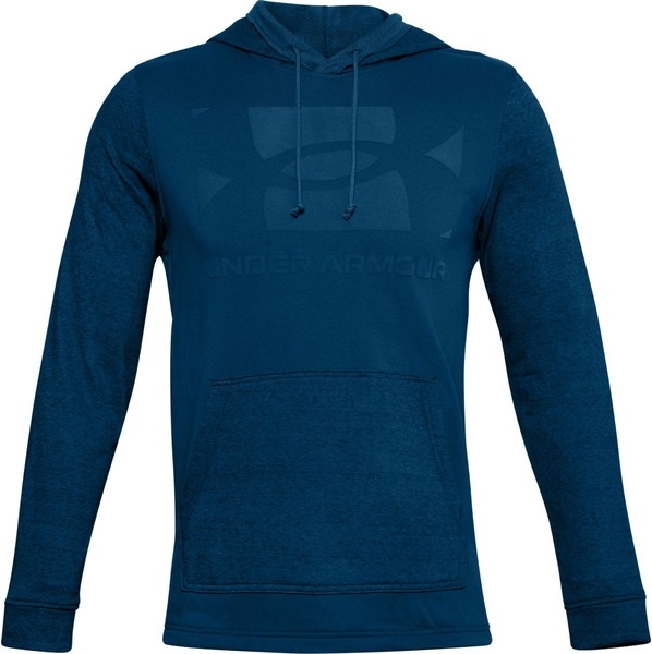 Granatowa bluza Under Armour w sportowym stylu z bawełny