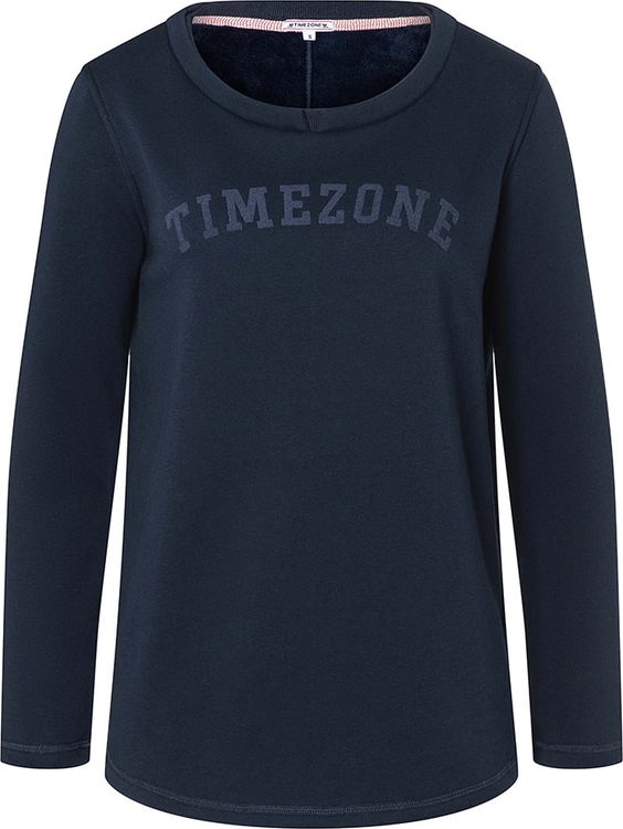 Granatowa bluzka Timezone