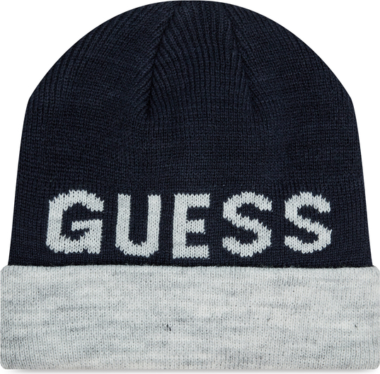 Granatowa czapka Guess