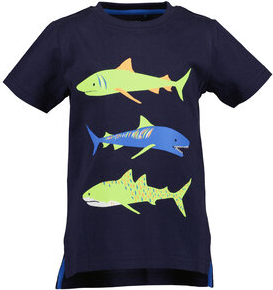 Granatowa koszulka dziecięca Blue Seven dla chłopców