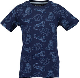 Granatowa koszulka dziecięca Blue Seven dla chłopców
