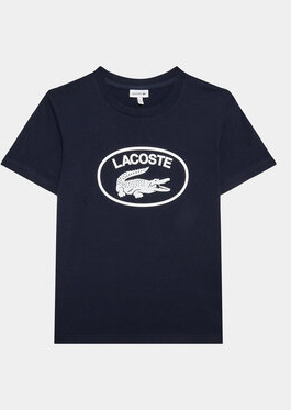Granatowa koszulka dziecięca Lacoste