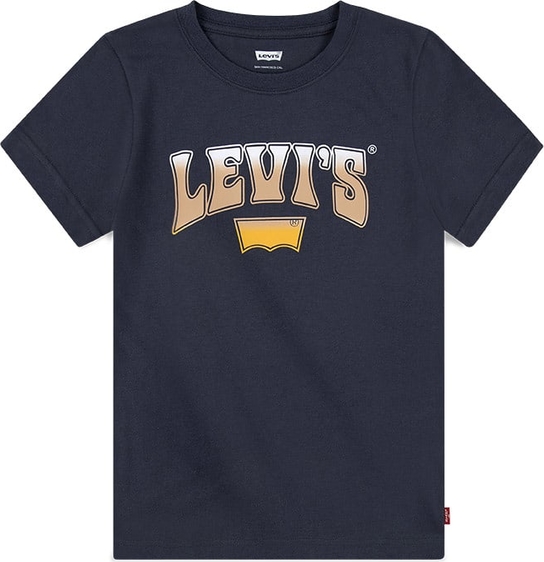 Granatowa koszulka dziecięca Levis dla chłopców