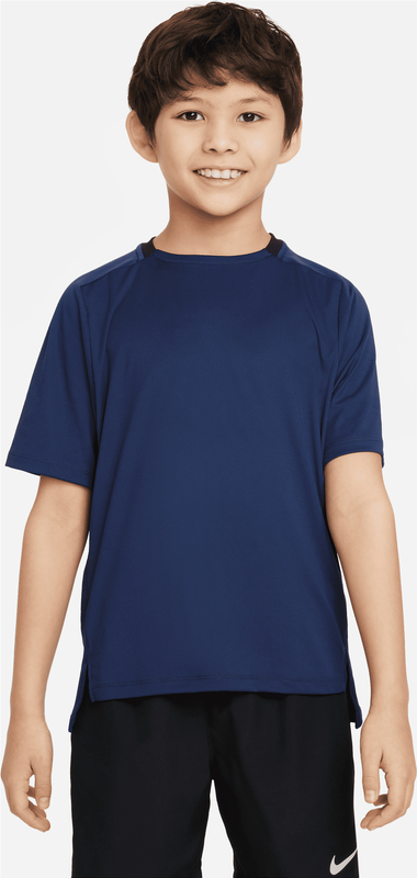 Granatowa koszulka dziecięca Nike dla chłopców