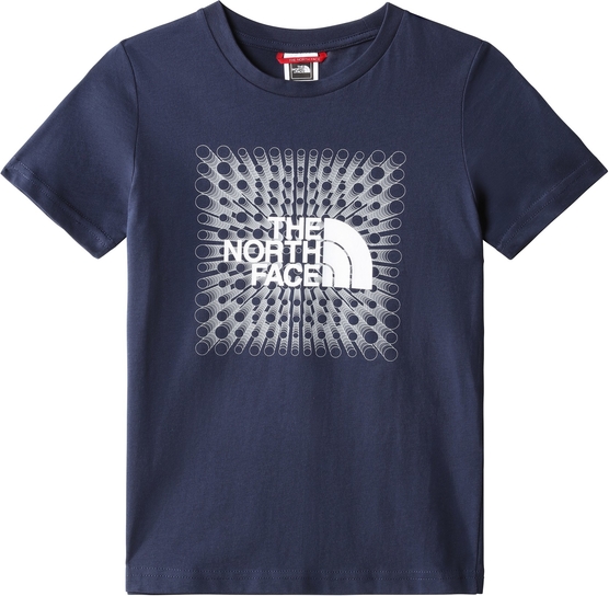 Granatowa koszulka dziecięca The North Face
