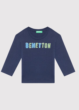 Granatowa koszulka dziecięca United Colors Of Benetton