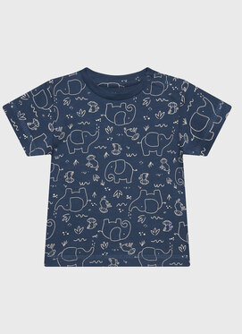 Granatowa koszulka dziecięca zippy dla chłopców